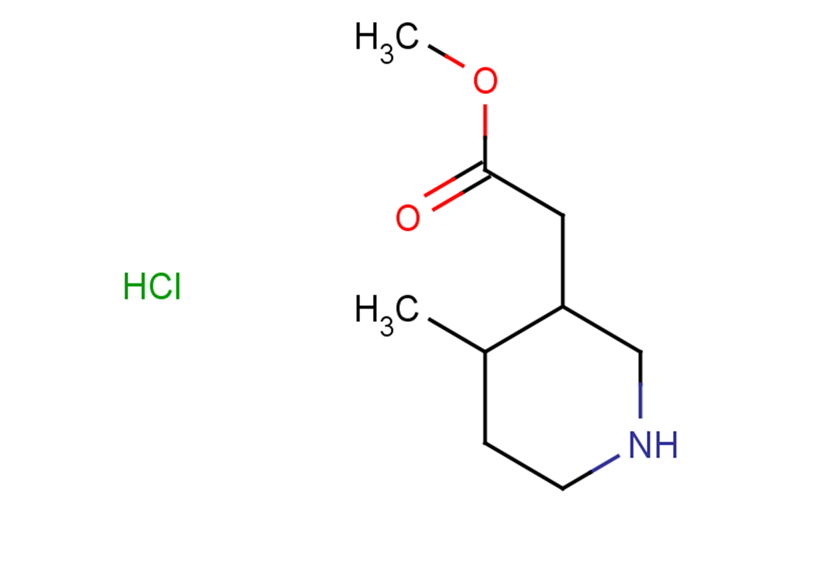 methyl 2-(4-methylpiperidin-3-yl)acetate hydrochloride