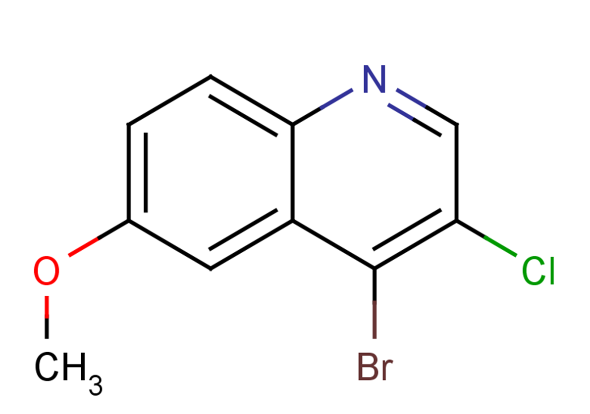 4-bromo-3-chloro-6-methoxyquinoline