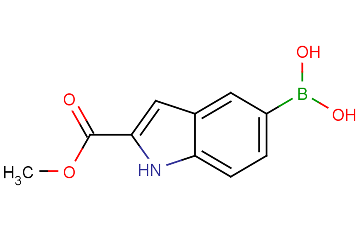 methyl 5-(dihydroxyboranyl)-1H-indole-2-carboxylate