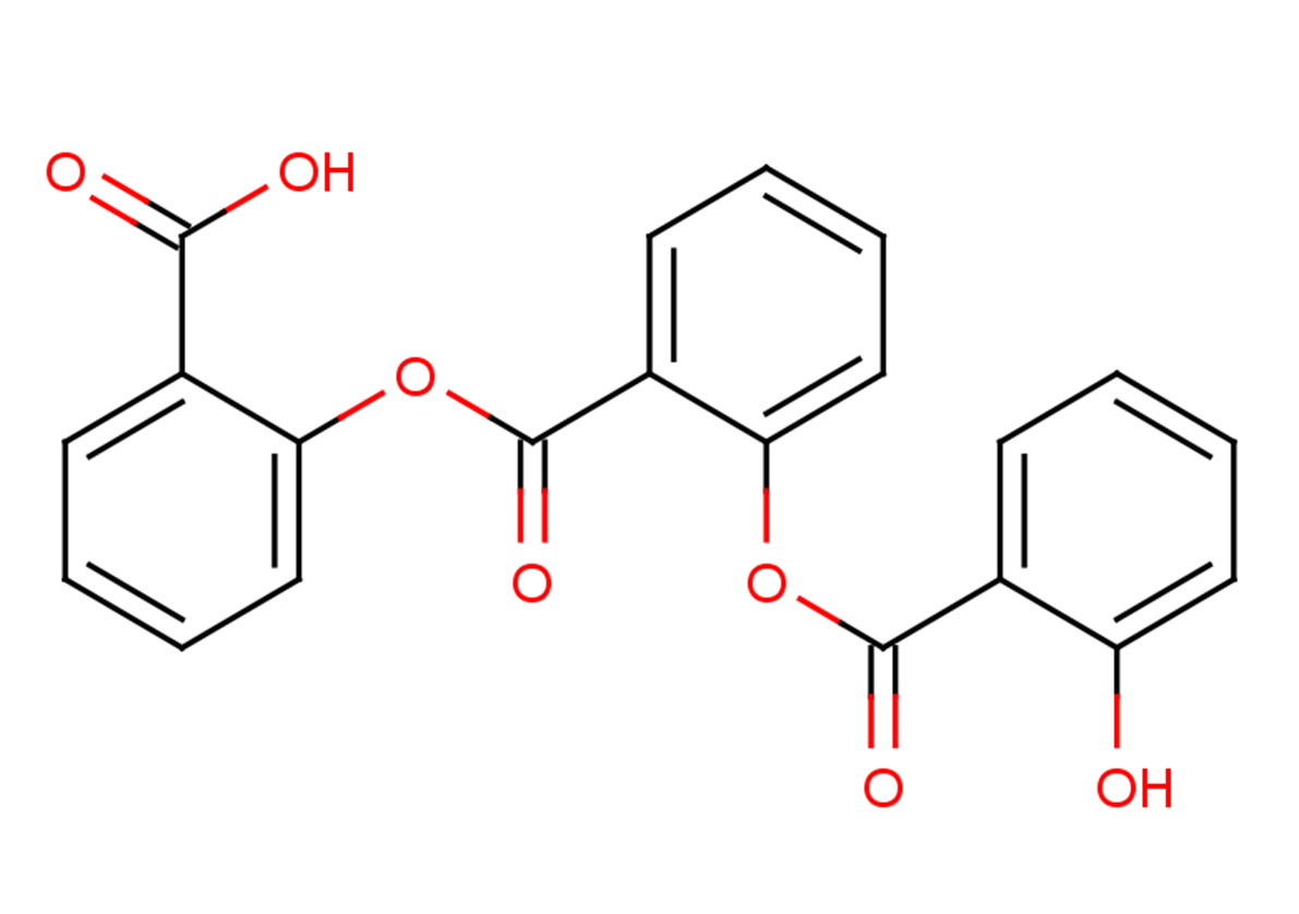 2-({2-[(2-hydroxyphenyl)carbonyloxy]phenyl}carbonyloxy)benzoic acid