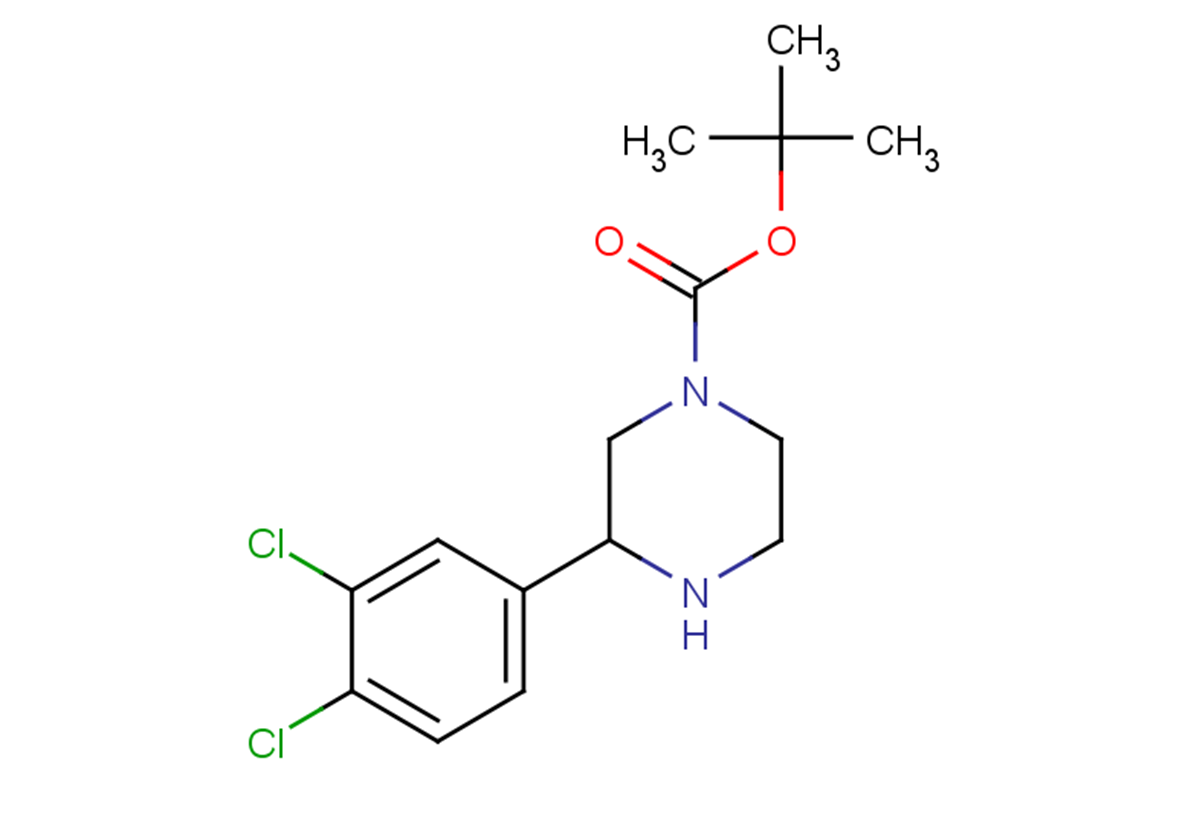 tert-butyl 3-(3,4-dichlorophenyl)piperazine-1-carboxylate