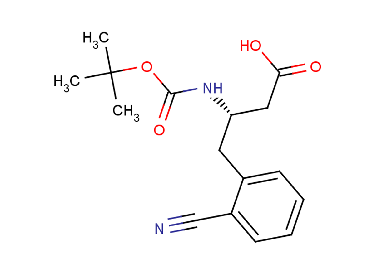 (3S)-3-{[(tert-butoxy)carbonyl]amino}-4-(2-cyanophenyl)butanoic acid