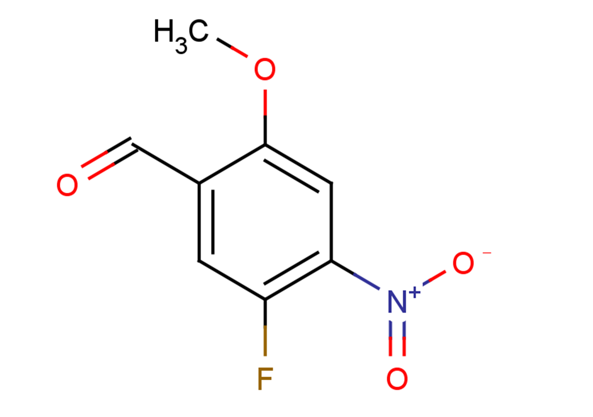 5-fluoro-2-methoxy-4-nitrobenzaldehyde