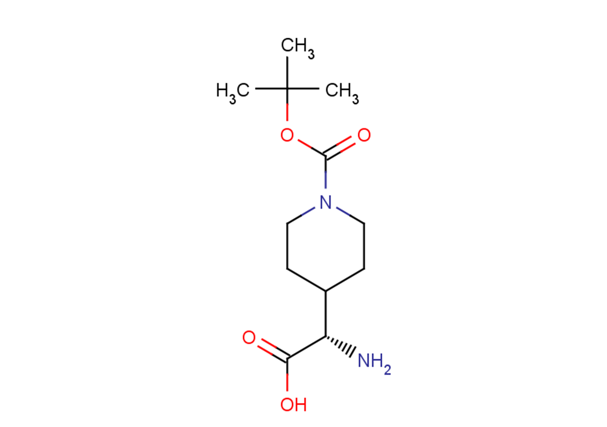 (2S)-2-amino-2-{1-[(tert-butoxy)carbonyl]piperidin-4-yl}acetic acid