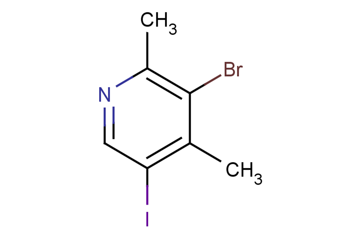 3-bromo-5-iodo-2,4-dimethylpyridine