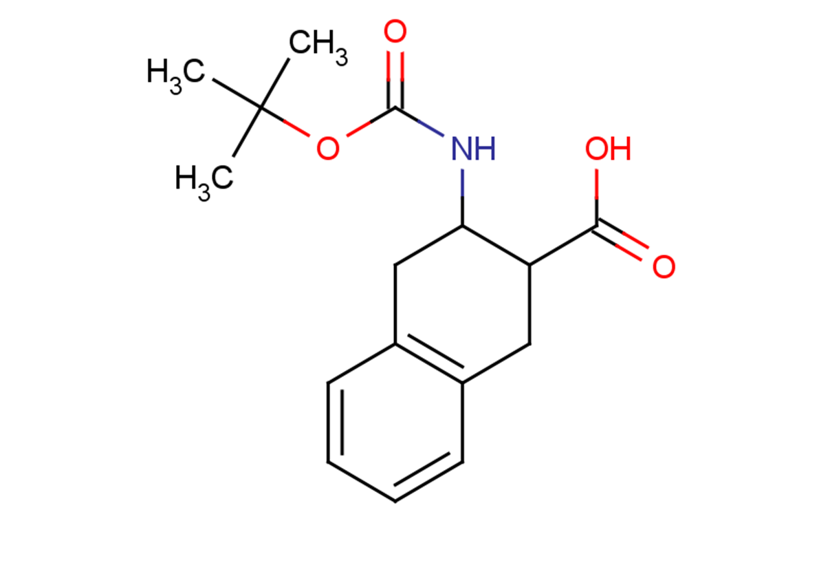 3-{[(tert-butoxy)carbonyl]amino}-1,2,3,4-tetrahydronaphthalene-2-carboxylic acid