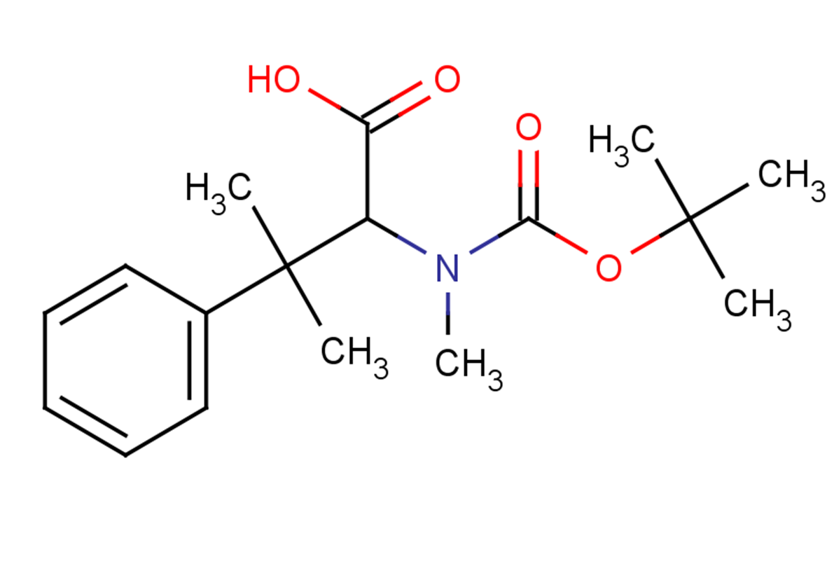 2-{[(tert-butoxy)carbonyl](methyl)amino}-3-methyl-3-phenylbutanoic acid