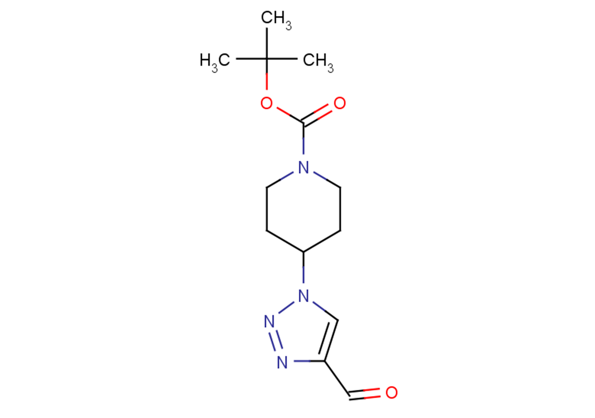 tert-butyl 4-(4-formyl-1H-1,2,3-triazol-1-yl)piperidine-1-carboxylate