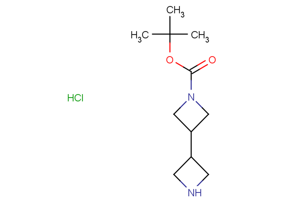 tert-butyl 3-(azetidin-3-yl)azetidine-1-carboxylate hydrochloride