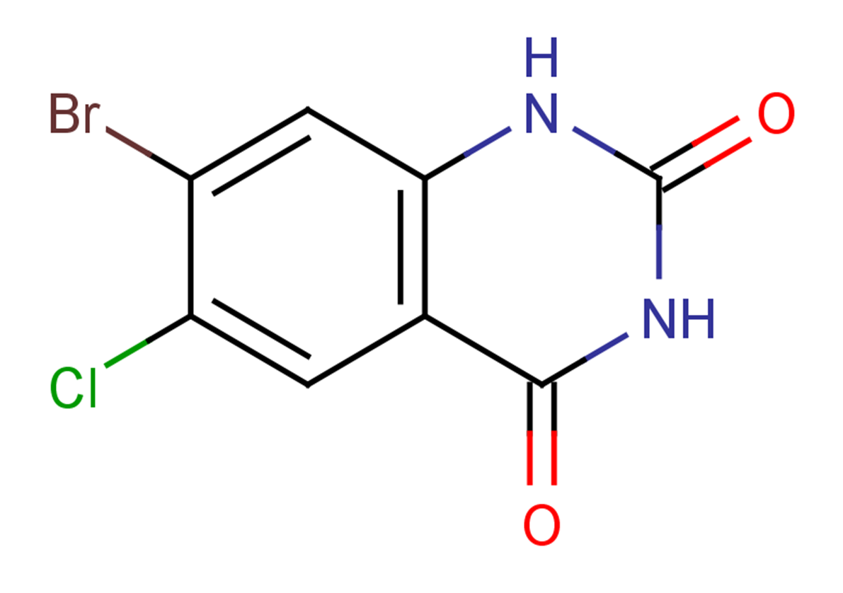 7-bromo-6-chloro-1,2,3,4-tetrahydroquinazoline-2,4-dione