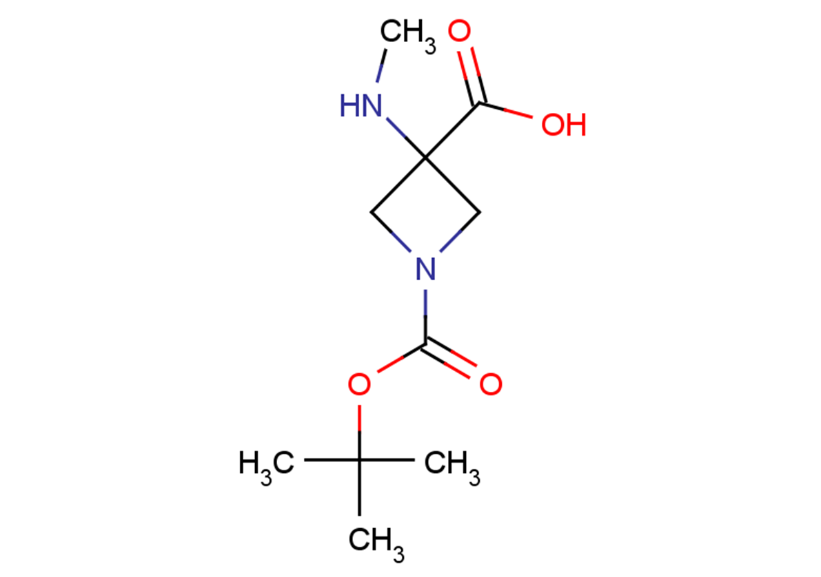 1-[(tert-butoxy)carbonyl]-3-(methylamino)azetidine-3-carboxylic acid