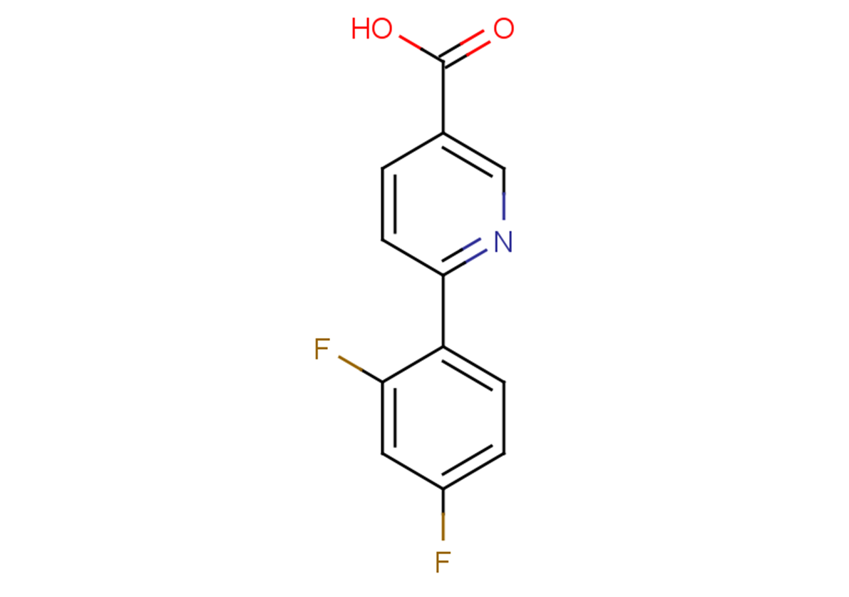 6-(2,4-difluorophenyl)pyridine-3-carboxylic acid