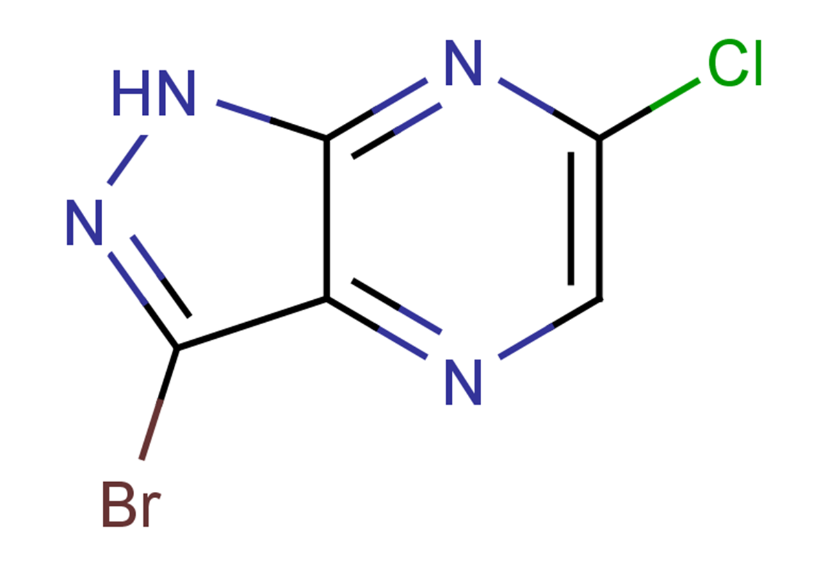 3-bromo-6-chloro-1H-pyrazolo[3,4-b]pyrazine