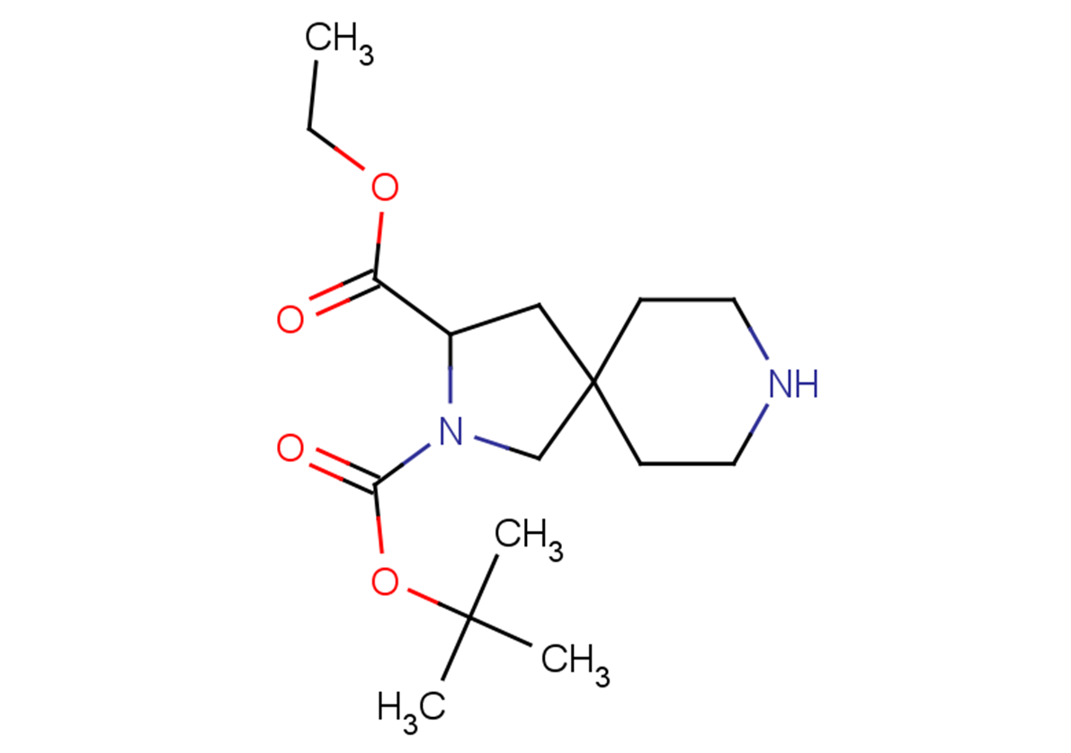 2-tert-butyl 3-ethyl 2,8-diazaspiro[4.5]decane-2,3-dicarboxylate