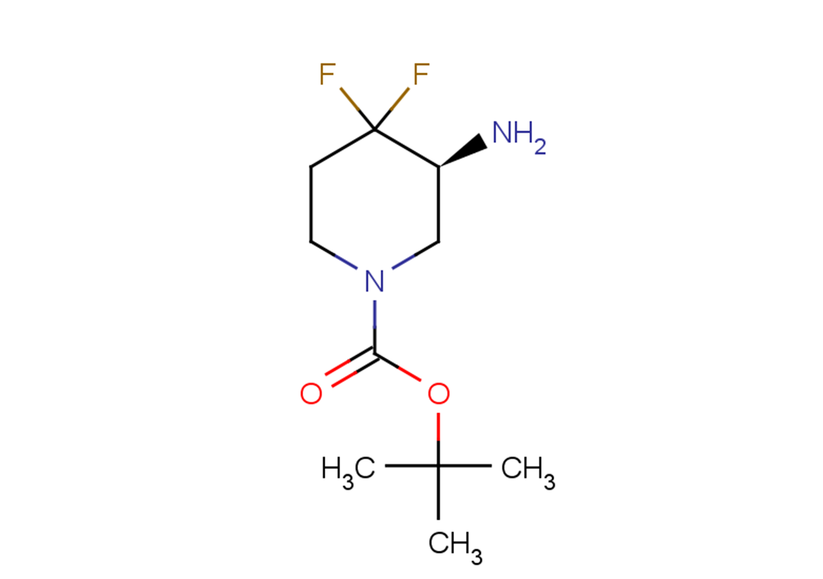tert-butyl (3S)-3-amino-4,4-difluoropiperidine-1-carboxylate