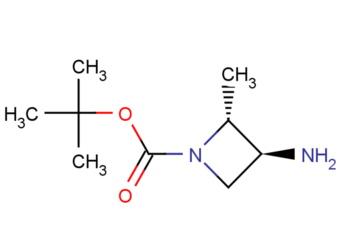 tert-butyl (2R,3S)-3-amino-2-methylazetidine-1-carboxylate