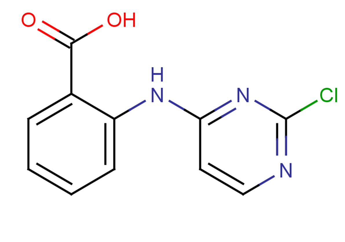 2-[(2-chloropyrimidin-4-yl)amino]benzoic acid