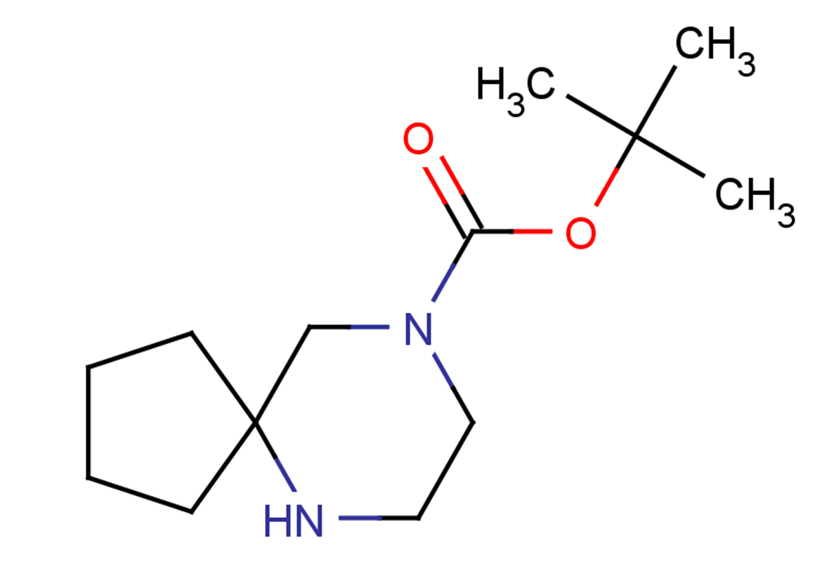 tert-butyl 6,9-diazaspiro[4.5]decane-9-carboxylate