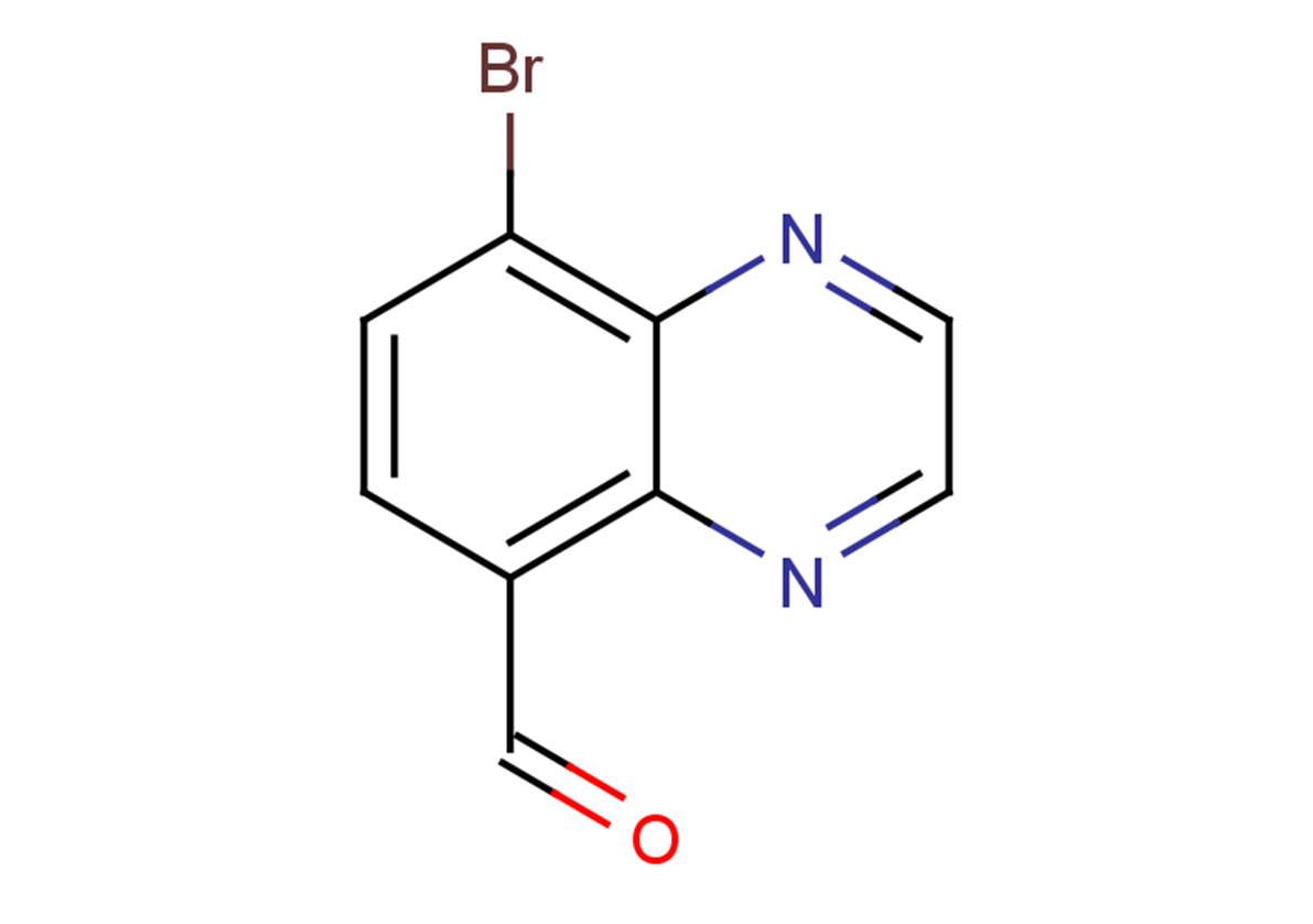 8-bromoquinoxaline-5-carbaldehyde