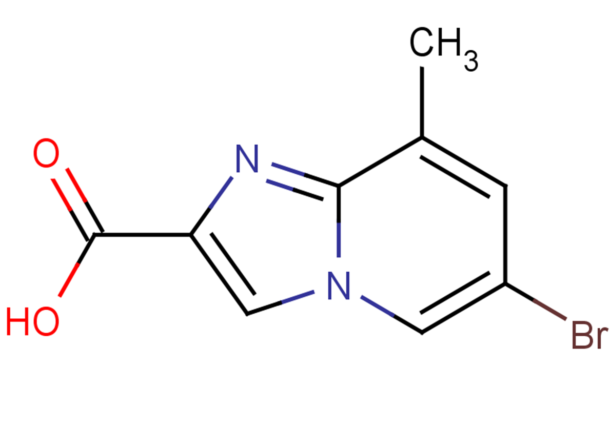 6-bromo-8-methylimidazo[1,2-a]pyridine-2-carboxylic acid