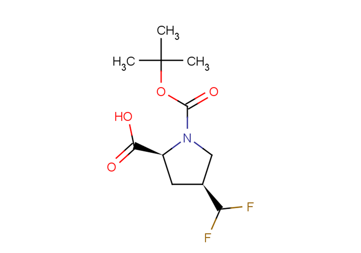 (2S,4S)-1-[(tert-butoxy)carbonyl]-4-(difluoromethyl)pyrrolidine-2-carboxylic acid