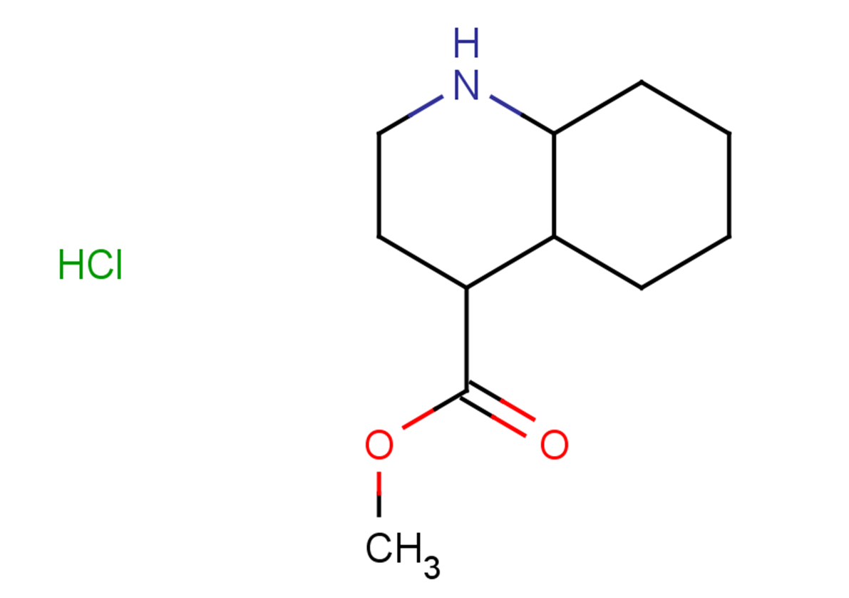 methyl decahydroquinoline-4-carboxylate hydrochloride