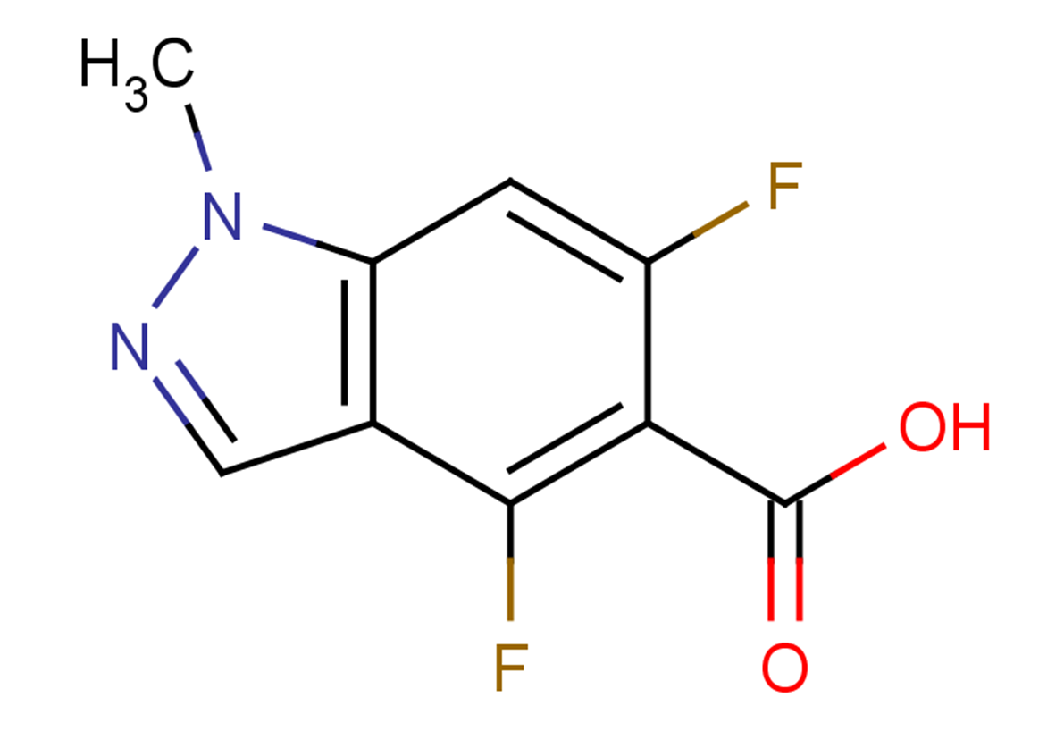 4,6-difluoro-1-methyl-1H-indazole-5-carboxylic acid