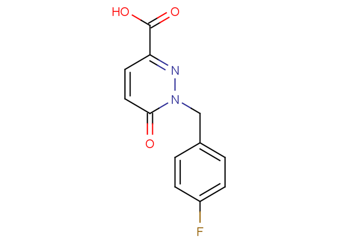 1-[(4-fluorophenyl)methyl]-6-oxo-1,6-dihydropyridazine-3-carboxylic acid