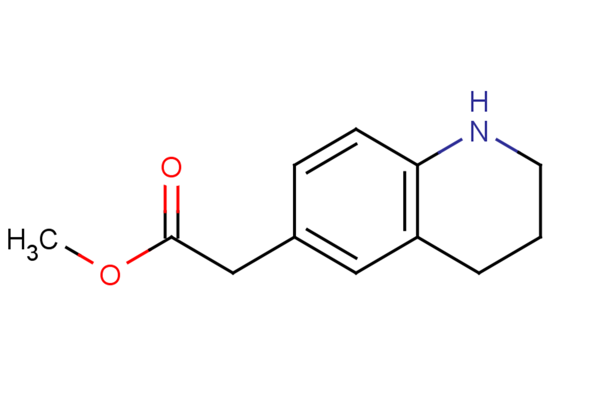 methyl 2-(1,2,3,4-tetrahydroquinolin-6-yl)acetate