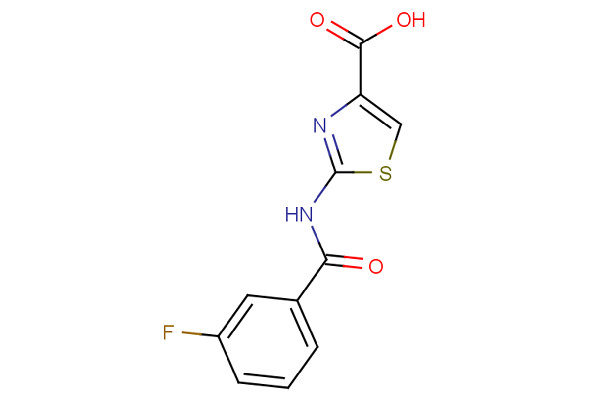2-[(3-fluorobenzene)amido]-1,3-thiazole-4-carboxylic acid