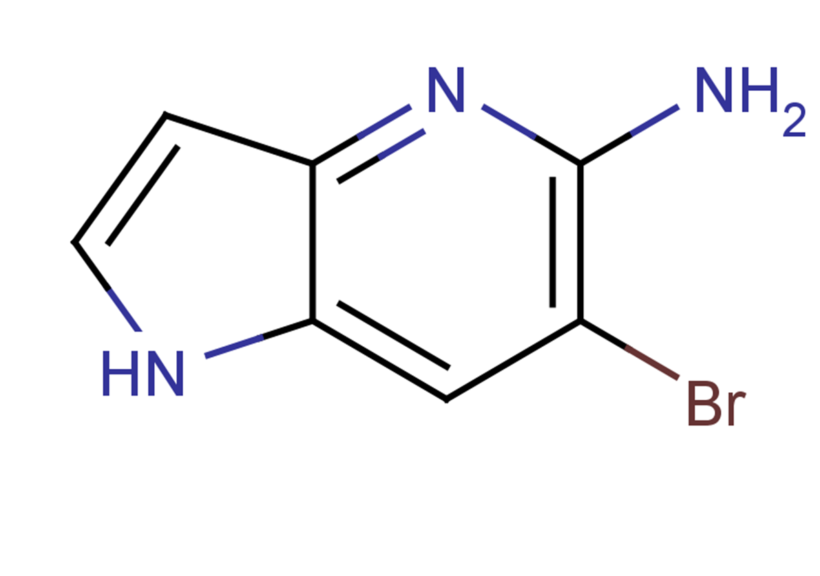 6-bromo-1H-pyrrolo[3,2-b]pyridin-5-amine