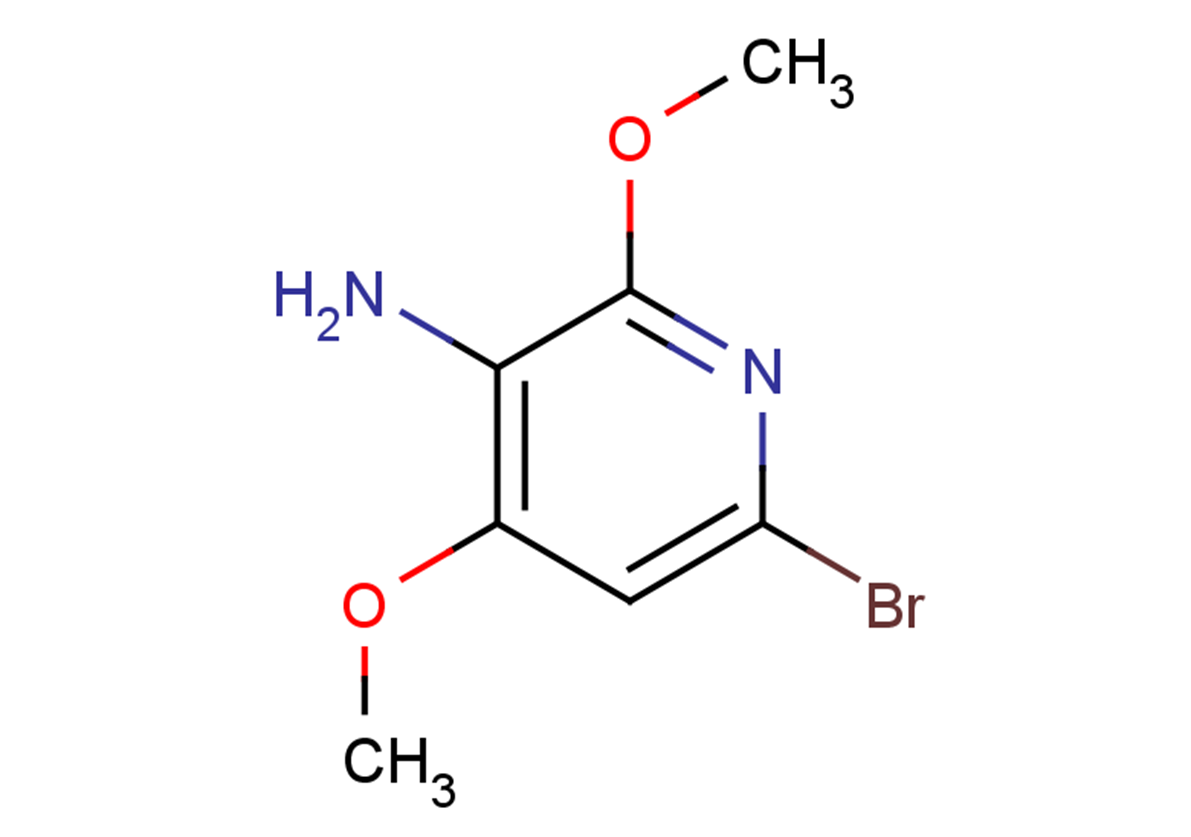 6-bromo-2,4-dimethoxypyridin-3-amine