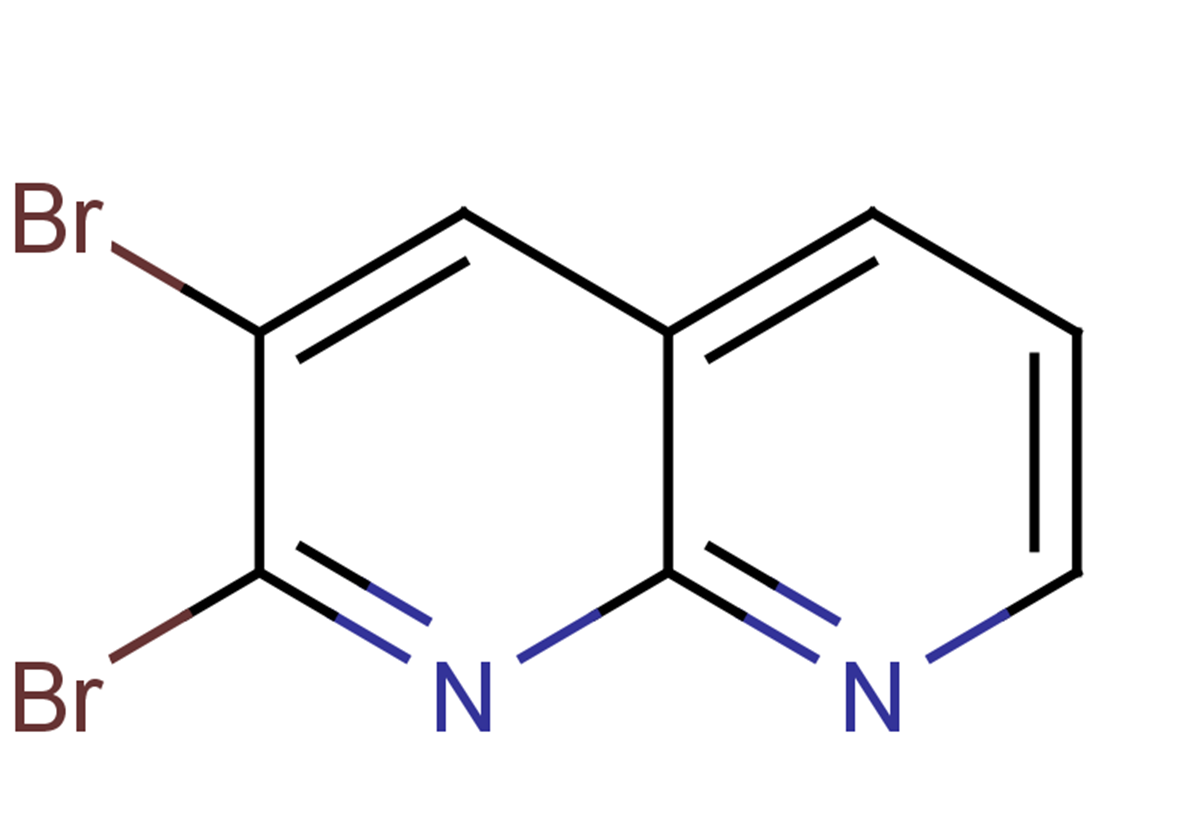 2,3-dibromo-1,8-naphthyridine