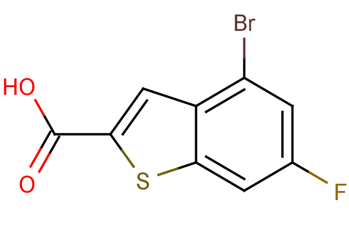 4-bromo-6-fluoro-1-benzothiophene-2-carboxylic acid