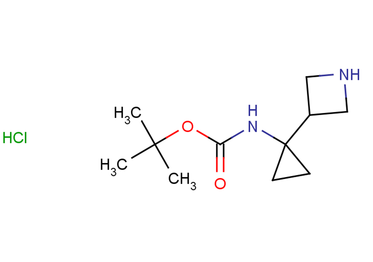 tert-butyl N-[1-(azetidin-3-yl)cyclopropyl]carbamate hydrochloride