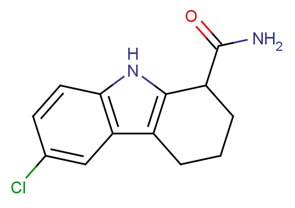 6-chloro-2,3,4,9-tetrahydro-1H-carbazole-1-carboxamide