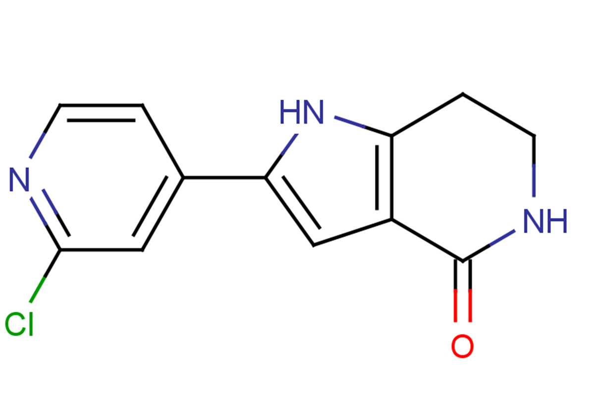 2-(2-chloropyridin-4-yl)-1H,4H,5H,6H,7H-pyrrolo[3,2-c]pyridin-4-one