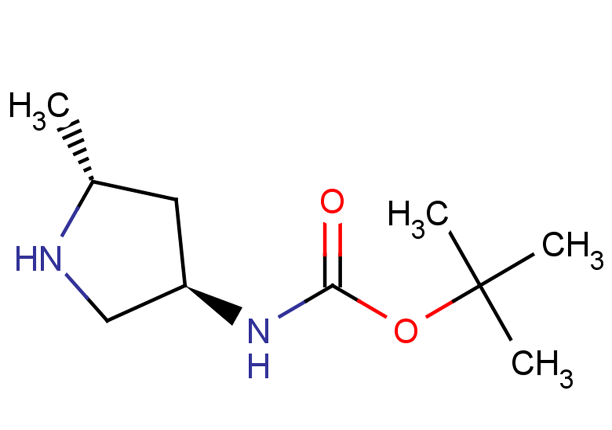 tert-butyl N-[(3R,5R)-5-methylpyrrolidin-3-yl]carbamate