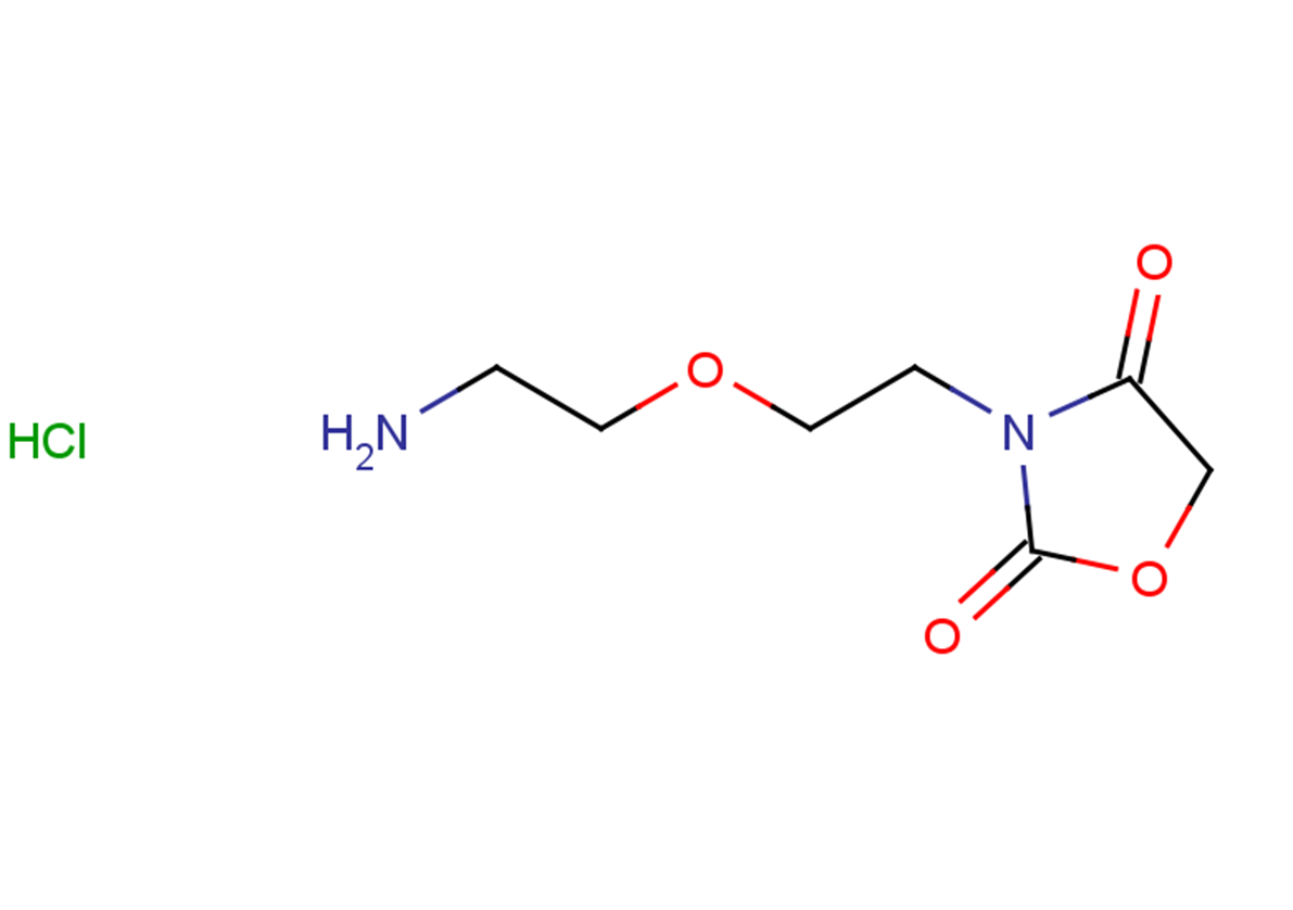 3-[2-(2-aminoethoxy)ethyl]-1,3-oxazolidine-2,4-dione hydrochloride