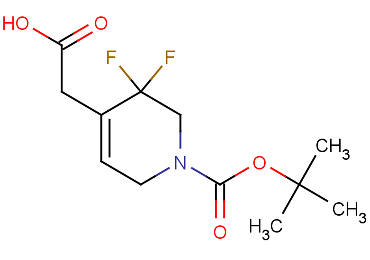 2-{1-[(tert-butoxy)carbonyl]-3,3-difluoro-1,2,3,6-tetrahydropyridin-4-yl}acetic acid