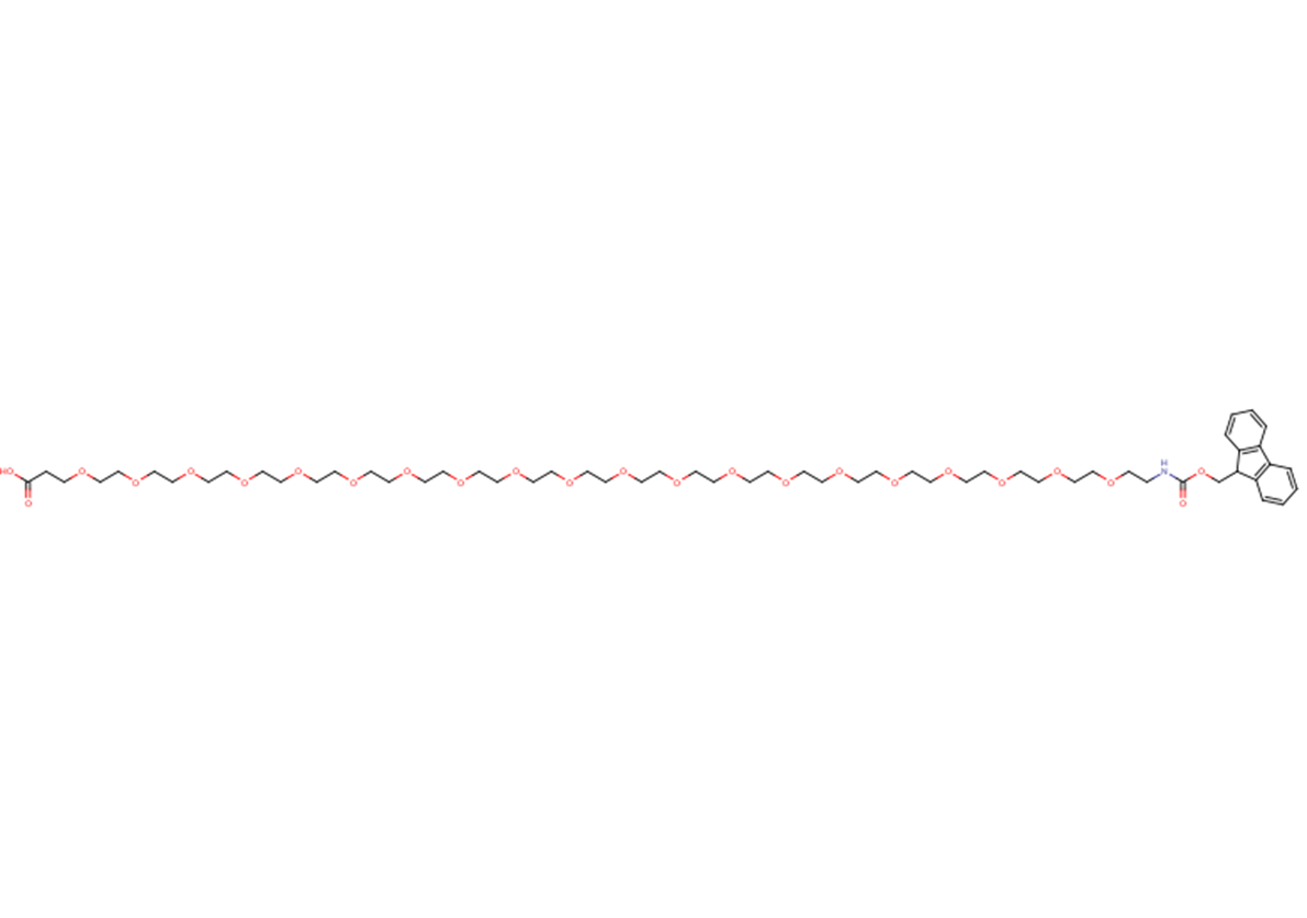 1-{[(9H-fluoren-9-ylmethoxy)carbonyl]amino}-3,6,9,12,15,18,21,24,27,30,33,36,39,42,45,48,51,54,57,60-icosaoxatrihexacontan-63-oic acid