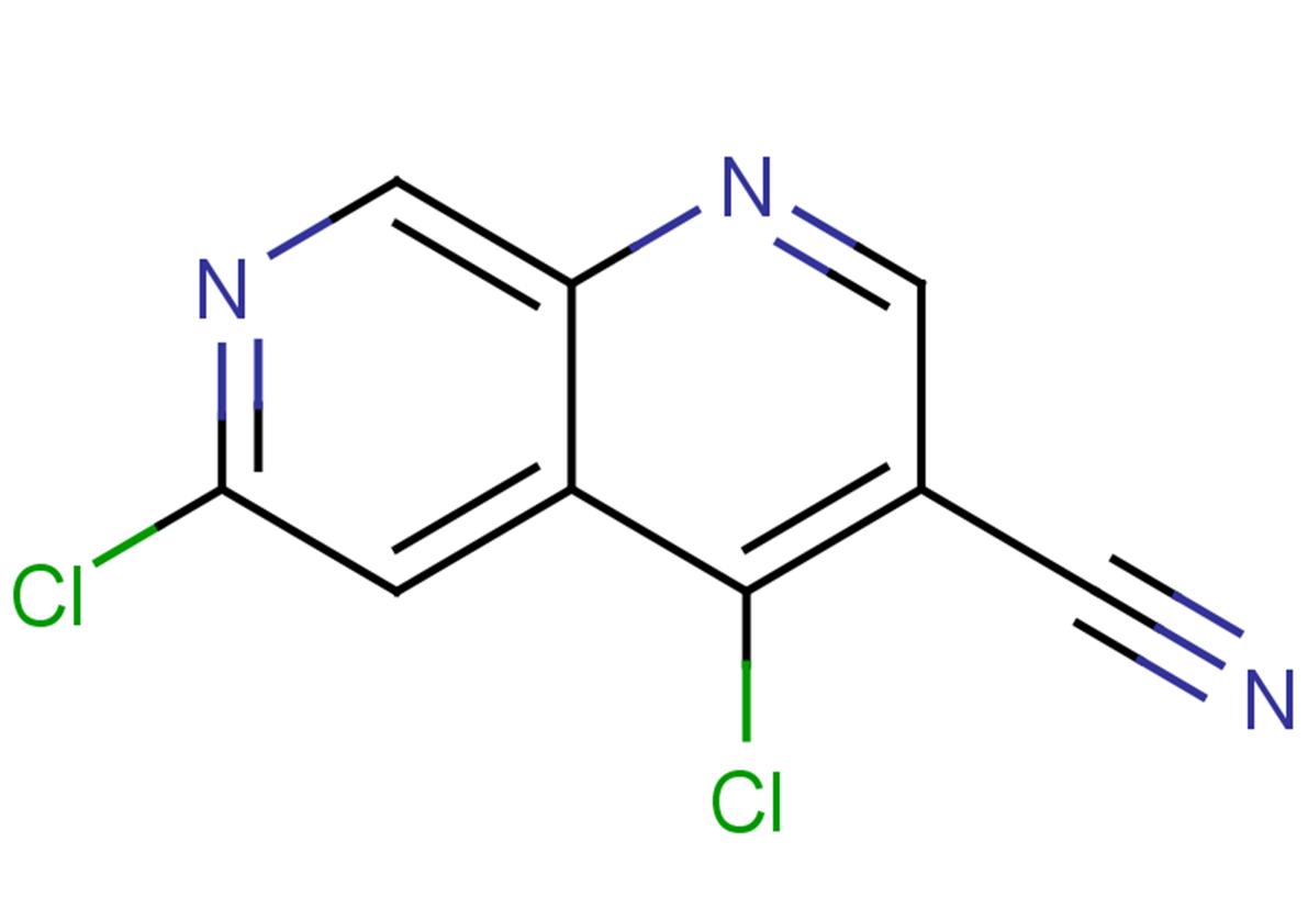 4,6-dichloro-1,7-naphthyridine-3-carbonitrile