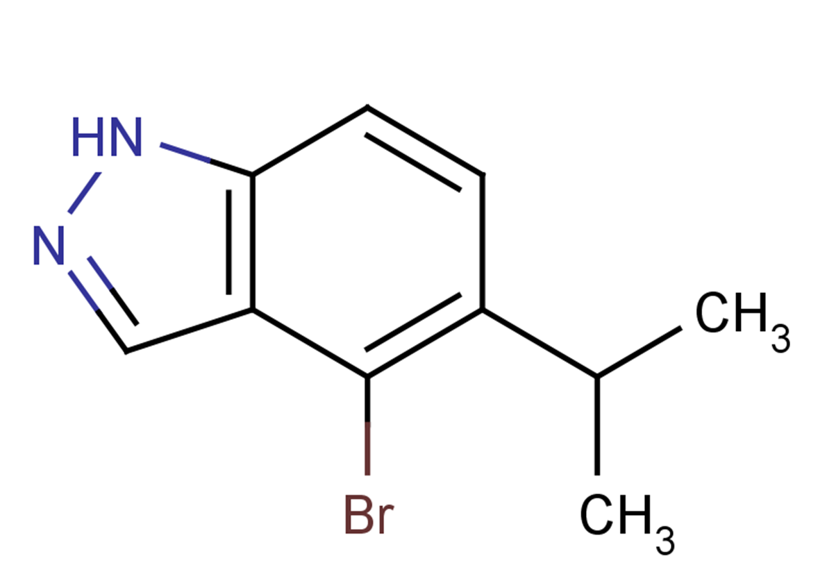 4-bromo-5-(propan-2-yl)-1H-indazole