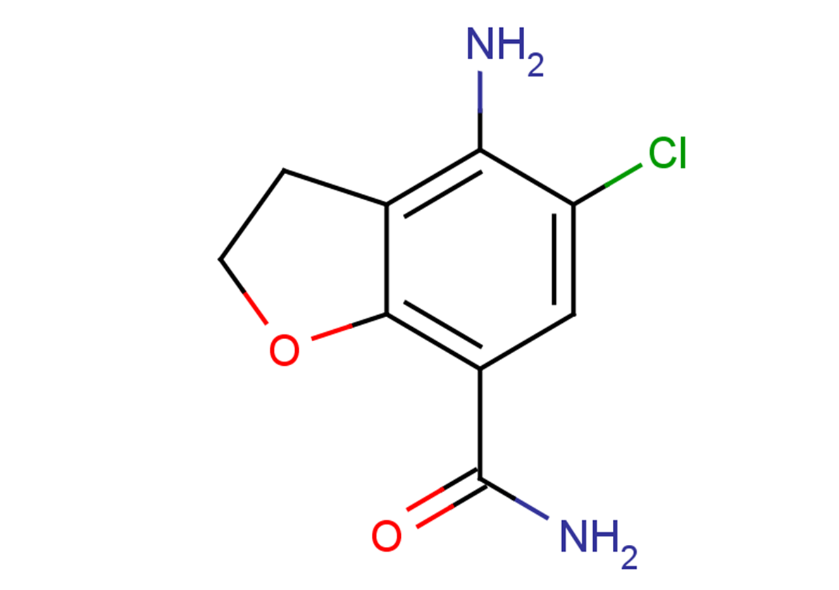 4-amino-5-chloro-2,3-dihydro-1-benzofuran-7-carboxamide