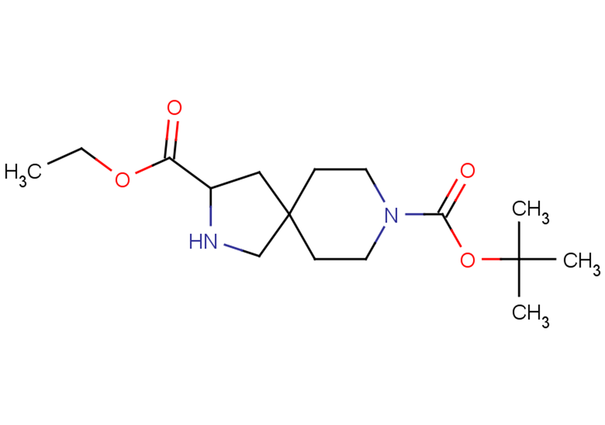8-tert-butyl 3-ethyl 2,8-diazaspiro[4.5]decane-3,8-dicarboxylate