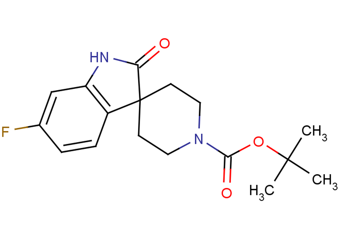 tert-butyl 6-fluoro-2-oxo-1,2-dihydrospiro[indole-3,4'-piperidine]-1'-carboxylate