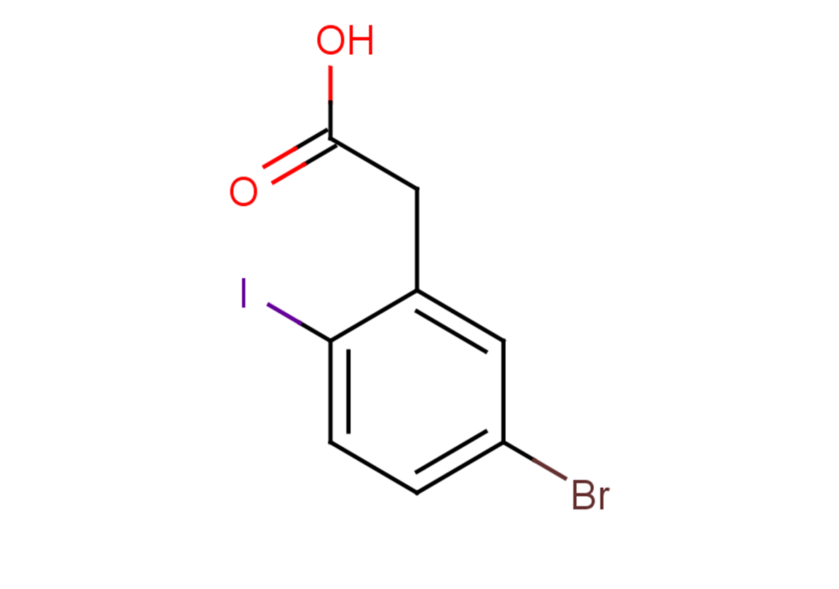 2-(5-bromo-2-iodophenyl)acetic acid