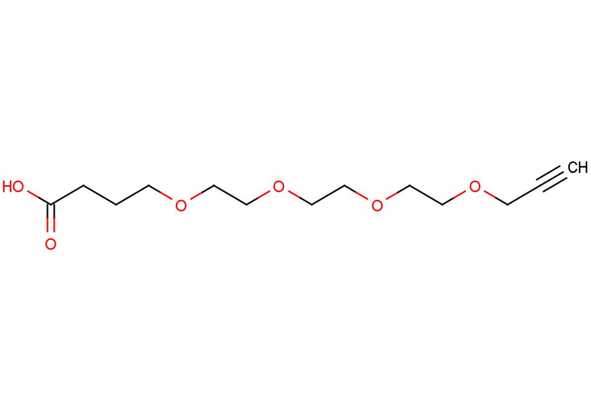 4,7,10,13-tetraoxaheptadec-1-yn-17-oic acid