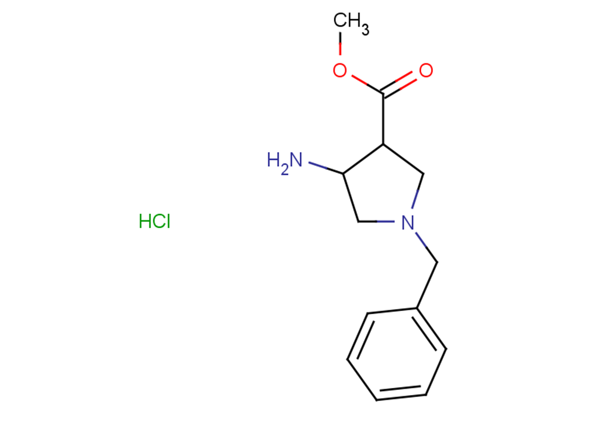 methyl 4-amino-1-benzylpyrrolidine-3-carboxylate hydrochloride