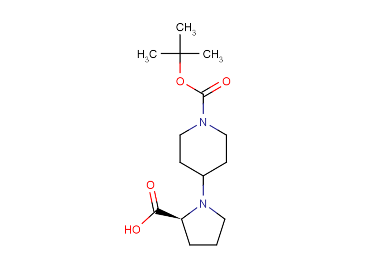 (2S)-1-{1-[(tert-butoxy)carbonyl]piperidin-4-yl}pyrrolidine-2-carboxylic acid